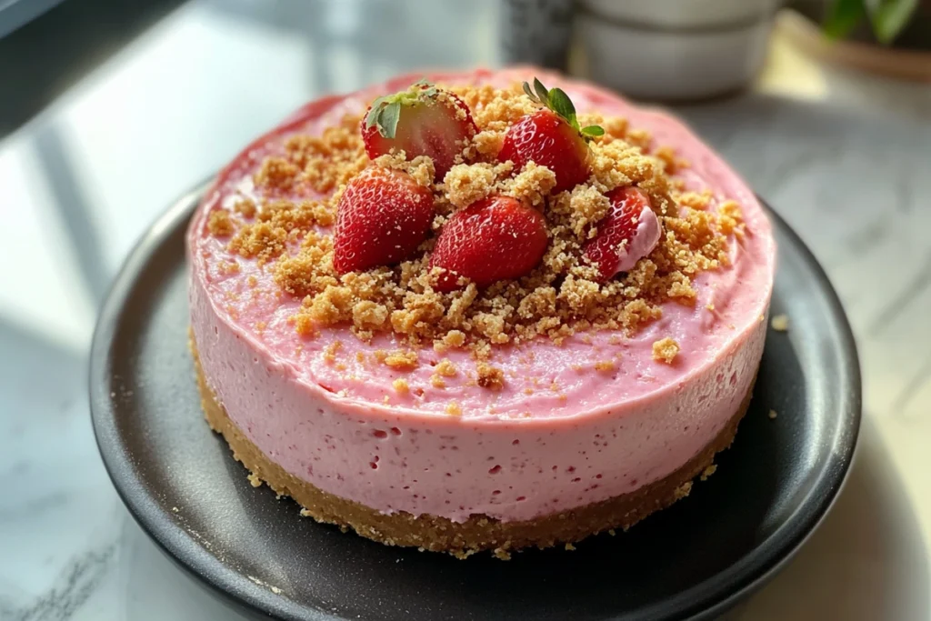 strawberry crunch cheesecake article