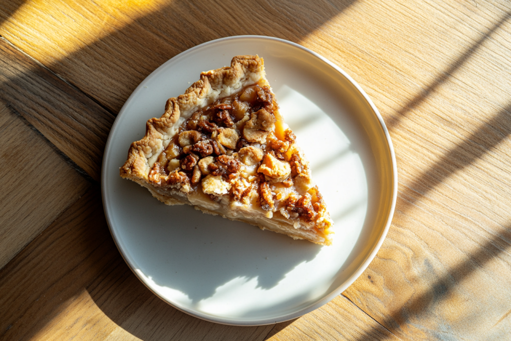 crazy crust pie closeup