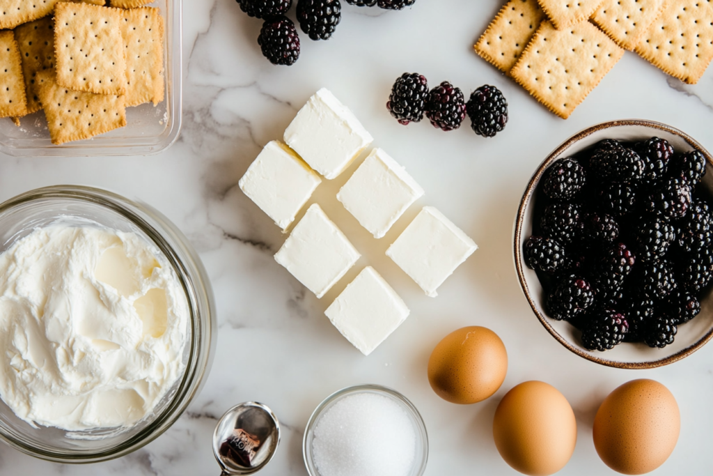 blackberry cheesecake recipe ingredients